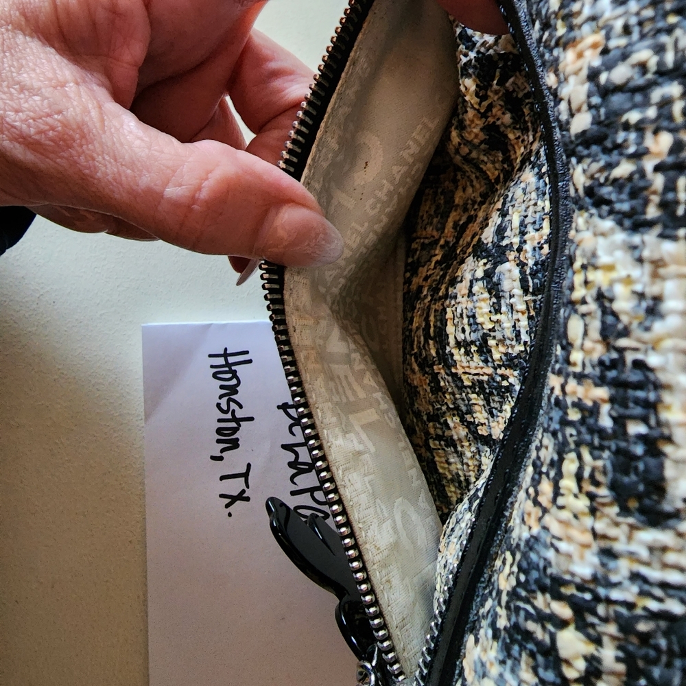 Chanel tweed satchel / speedy style - Picture 12 of 16